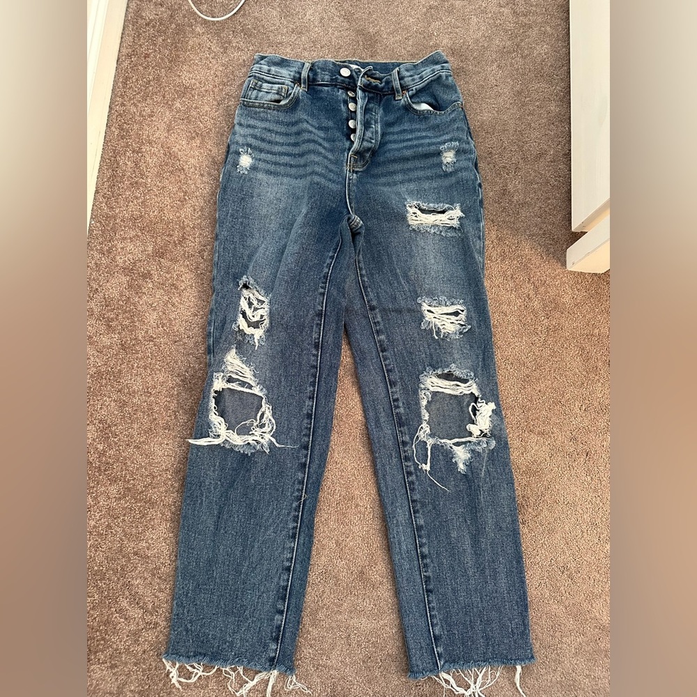 Straight Leg Jeans